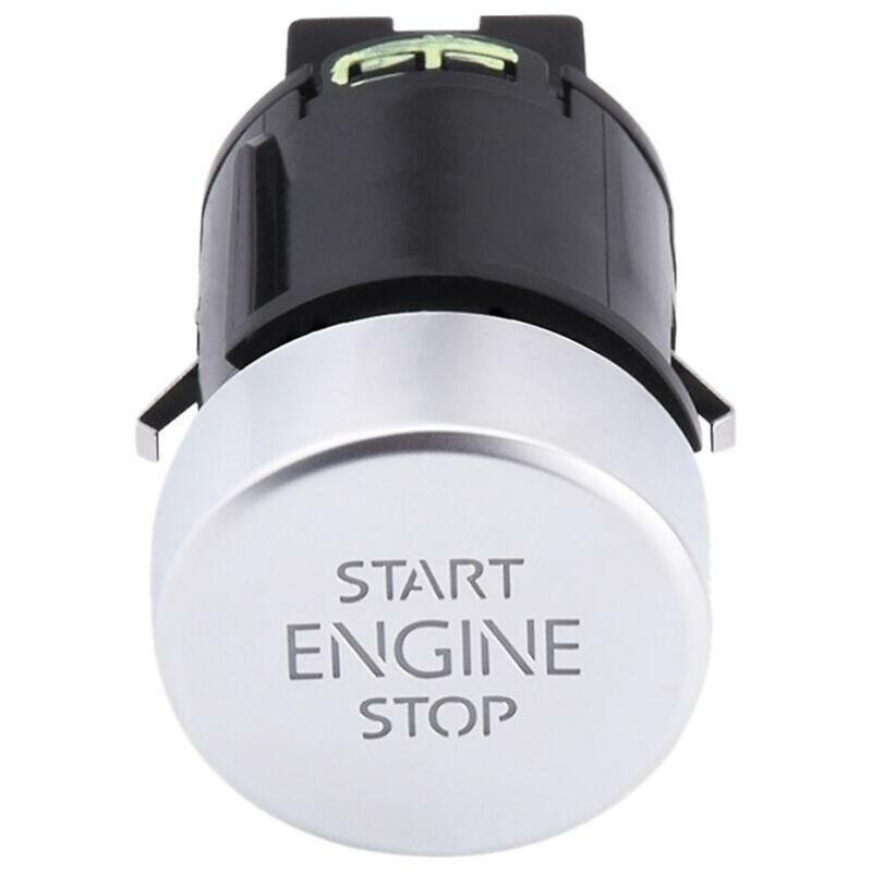 Commutateur de bouton d'arrêt de démarrage de moteur de voiture pour Tiguan 2008-2016 Sharan