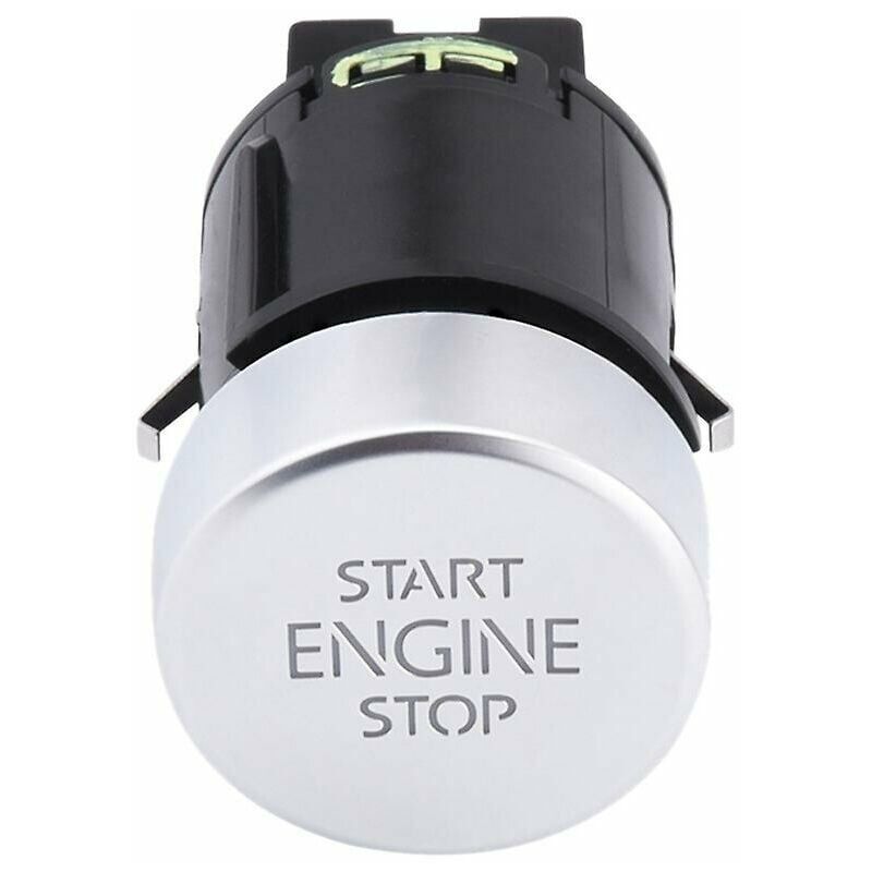 Start - Commutateur de bouton d'arrêt de démarrage de moteur de voiture pour Tiguan 2008-2016 Sharan