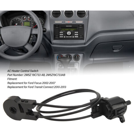 Commutateur de Commande Chauffage Climatisation pour Ford Focus 2002-2007 - ABS Durable - Réf. 2M5Z 19C733 AB