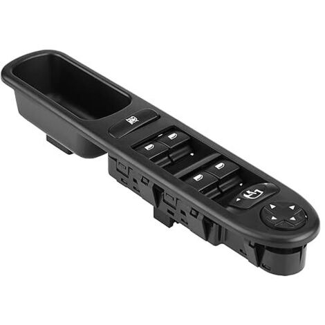 Commutateur de Commande de Lève-vitre électrique Avant Gauche Élévateur électrique Remplacer remplacement pour 207 6490.EH pour interrupteur de fenetre 207,leve vitre 207,commande de porte 207,bouton