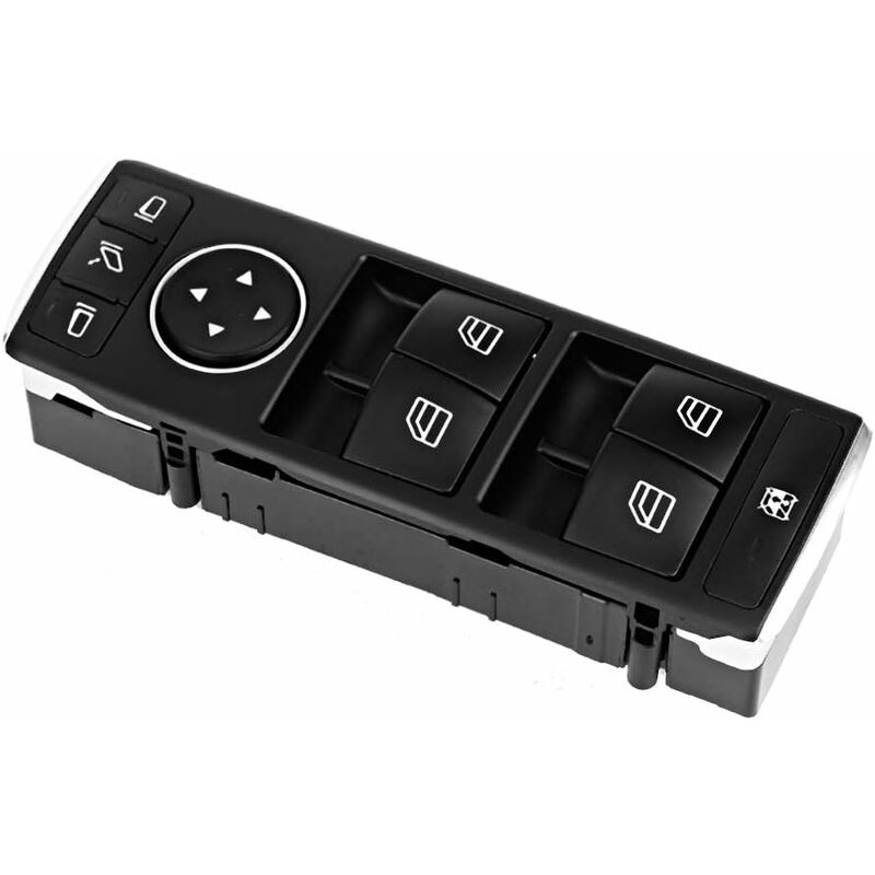 Crea - Commutateur de Fenêtre électrique, Commutateur de Commande de Fenêtre Principal D'alimentation adapté pour W204 2049055402 A2128208310