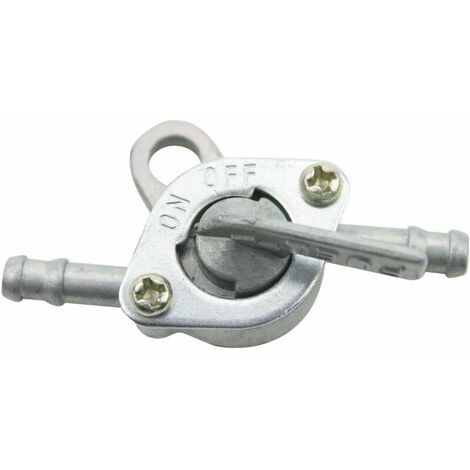 Commutateur de Filtre de Robinet de réservoir de Carburant en Ligne de Zinc de 6mm x de 55mm Remplacement pour Le Bicyclette de VTT de Pit Quad Buggy 50cc 70cc 90cc 110cc 125cc Scooteur ATV Go Kart