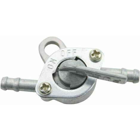 Commutateur de Filtre de Robinet de réservoir de Carburant en Ligne de Zinc de 6mm x de 55mm Remplacement pour Le Bicyclette de VTT de Pit Quad Buggy 50cc 70cc 90cc 110cc 125cc Scooteur ATV Go Kart
