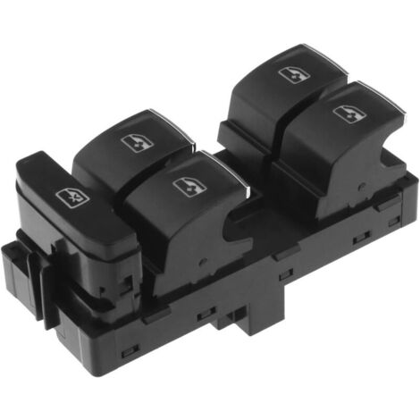 Commutateur de Lève-vitre Électrique Commutateur de Commande de Fenêtre 5G0959857/5GG 959 857 A/ 5G0 959 857C Compatible avec Arteon Variant Pièces de Rechange Automobiles