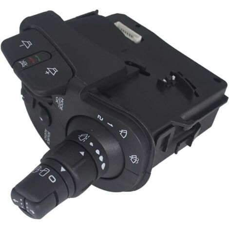 Commutateur de radio et d'essuie-glace sur colonne de direction pour R-enault Clio 3, Kangoo, Modus 8201590631, 7701068115, 8201359195
