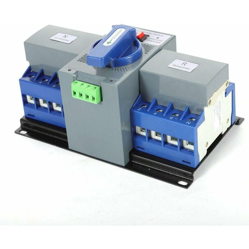 Commutateur de transfert automatique à double alimentation 63A 4P Commutateur de transfert automatique Faible bruit pour les machines-outils dusine.