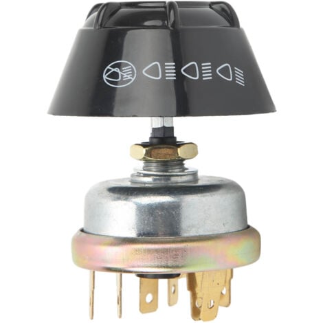 EJ.LIFE Commutateur D'éclairage de Tracteur, 1668816M1 Commutateur de Klaxon de Lumière de Tracteur Remplacement pour Massey Ferguson 231 240 261 282