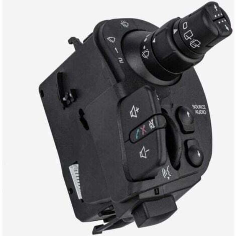 Gabrielle - Commutateur d'essuie-glace de voiture pare-brise, commutateur combiné d'essuie-glace en verre pour Clio 3 Modus Kangoo 2 clignotants