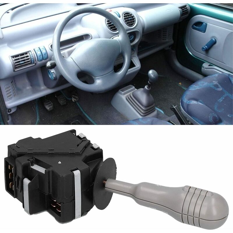 Jeffergarden - Tige de commutateur d'indicateur de colonne de direction 7701046629, accessoire de remplacement pour Twingo C06