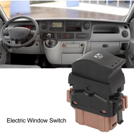 Commutateur Électrique de Vitre Avant Droit Master 2003-2010 8200057321 - Sensibilité Améliorée & Installation Facile