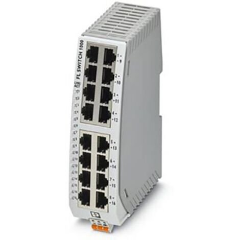 Commutateur Ethernet industriel Phoenix Contact FL SWITCH 1016N W287892