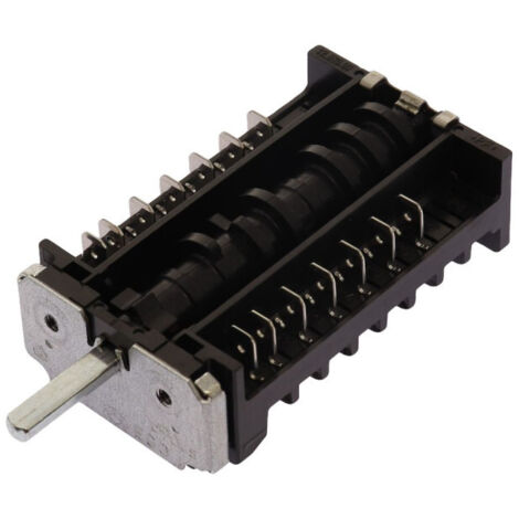 Commutateur four  32009171 pour Four AYA, FAR, LISTO, PROLINE, SHARP, SOGELUX, WALTHAM , FOUR ENCASTRABLE LISTO FEC L4B, FOUR ENCASTRABLE LISTO FEC L4I, FOUR ENCASTRABLE LISTO FEC L4N