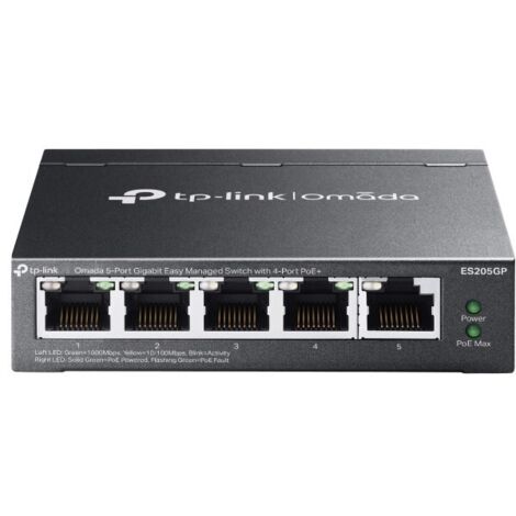 Commutateur Gigabit TP-Link Omada 5 ports facile à gérer avec PoE+ 4 ports