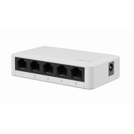 COMMUTATEUR LAN GIGABIT 5 PORTS GEMBIRD BLANC