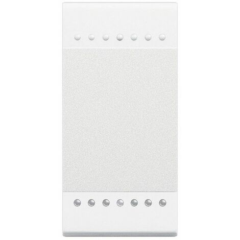 Commutateur Livinglight 16A borne automatique 1 module Blanc N4003A