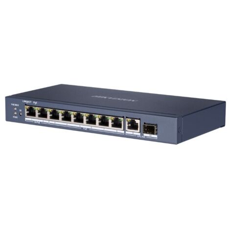 Commutateur réseau Hikvision DS-3E0510HP-E 10 ports 110W PoE