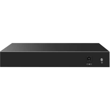 Commutateur réseau Tenda TEG1110PF-8-120W Gigabit Ethernet non géré (10/100/1000) Power over Ethernet (PoE) Noir