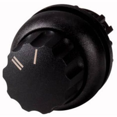 Commutateur rotatif 2 positions AUTO MANUEL à accrochage EATON M22S-WR-X92