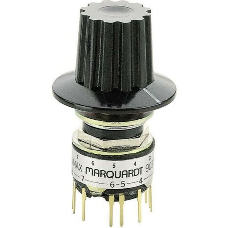 9037.0400 9037.0400 Commutateur rotatif 28 v 0.014 a Positions de commutation 3 1 x 30 ° 1 pc(s) - Marquardt