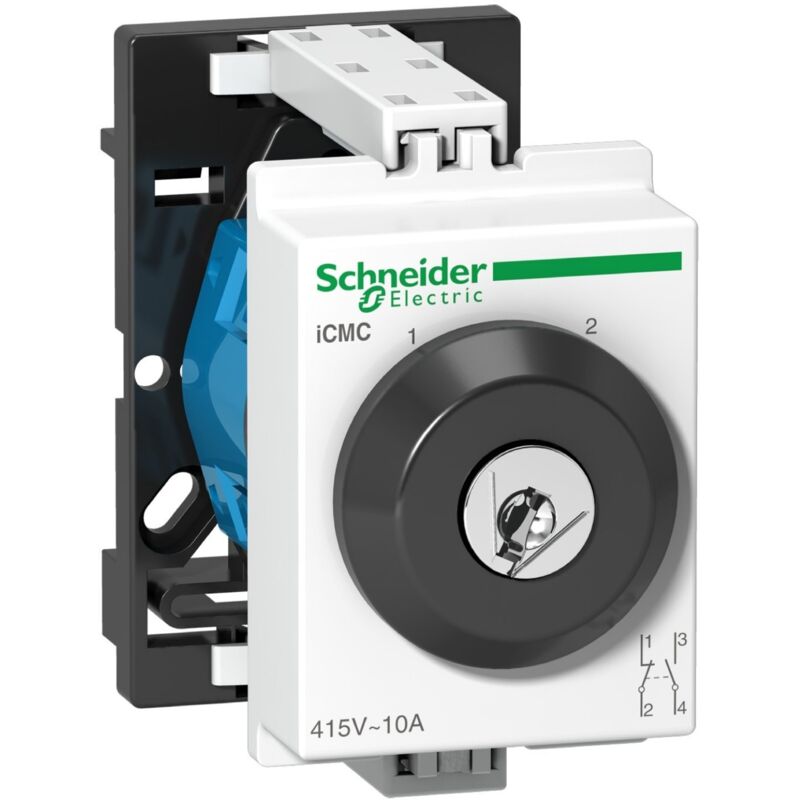 Schneider Electric - 2 positions with key switch iCMC 10A 2P u 415V ca - A9E15123