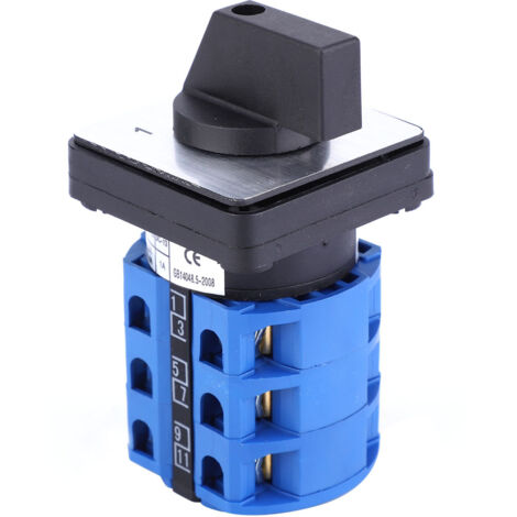 Commutateur Rotatif Universel 25A 690V 3 Positions BEM28-25/3 D0724 - Interrupteur à Cames