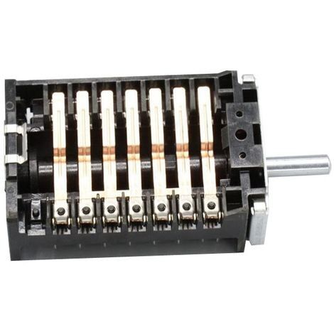 Commutateur sélecteur d'origine (32016037) Four, cuisinière FAR, TECHWOOD, JETGAZ, SOGELUX, LINETECH, CASINO, AVEA, ORLINE, HARROW, FRIONOR, WALTHAM, VALBERG, UNICLINE, MANHATTAN, OCEANIC, EDSON, SELE