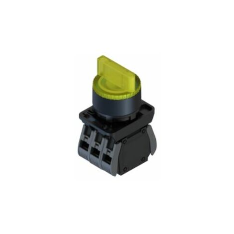 Commutateur sélectionneur RS PRO 2 positions 1 N/O / 1 N/F 22.5mm ( Prix pour 1 )