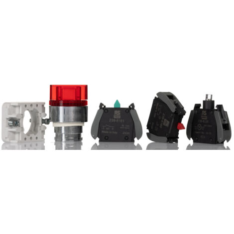 Commutateur sélectionneur RS PRO 2 positions 1NF/1NO, Vis 30mm ( Prix pour 1 )