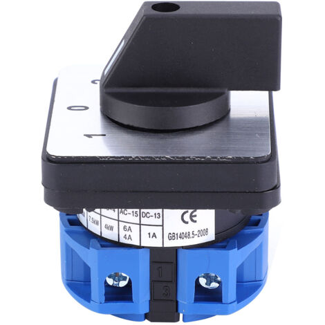 Commutateur Universel Rotatif à Came BERM BEM28-25/1 D101 690V 25A 3 Positions