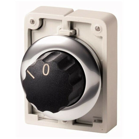 Commutateurs rotatifs 30mm avec bouton tournant abec inscription 2 positions à accrochage EATON M30C-FWR