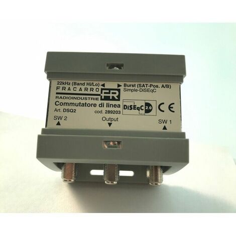 Commutatore di linea x2 LNB FRADSQF interblocco sezionatore BT