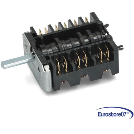 COMMUTATORE FORNO EGO 46.23866.500-GORENJE 362797 6 contatti  . 3 Posizioni