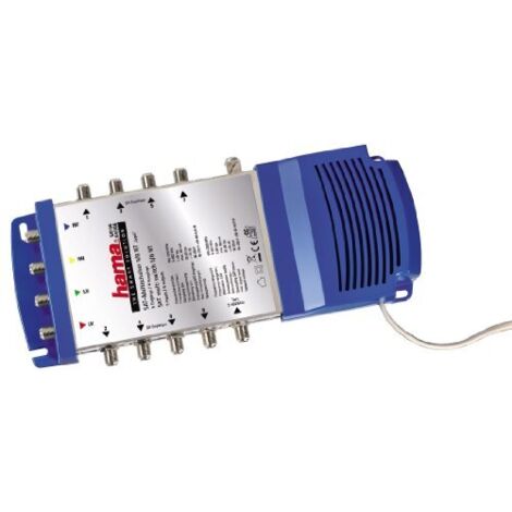 Commutatore satellite Hama 8 uscite 18 W 18 V