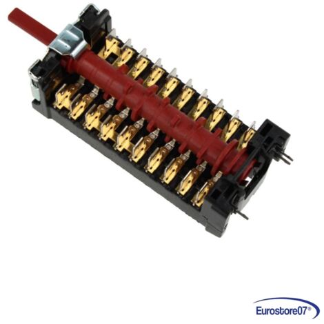 COMMUTATORE SELETTORE 8+OFF PER FORNO CANDY HOOVER 42827819 ORIGINALE