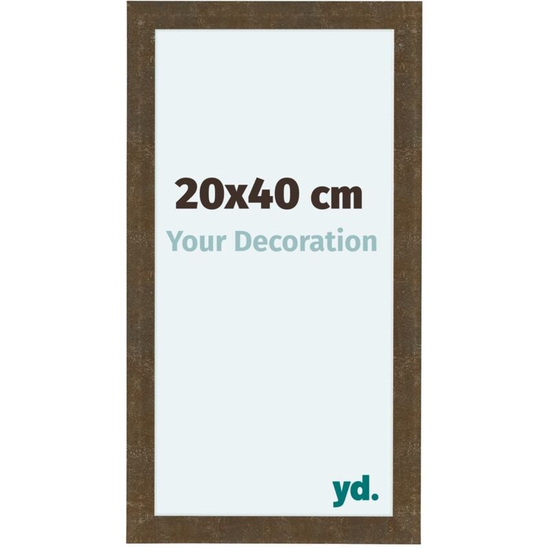 Cadre Photo 20x40 cm - Or Antique - MDF - Como.