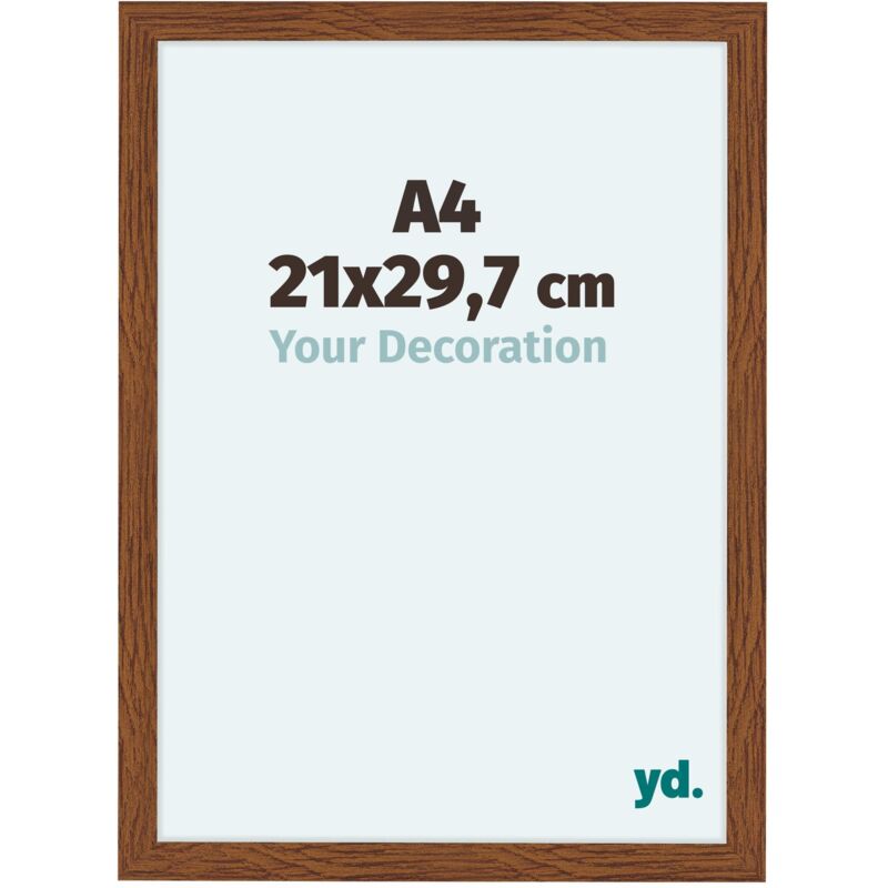 Yd. - Cadre Photo A4 - 21x29.7 cm - Chêne Rustique - mdf - Como.
