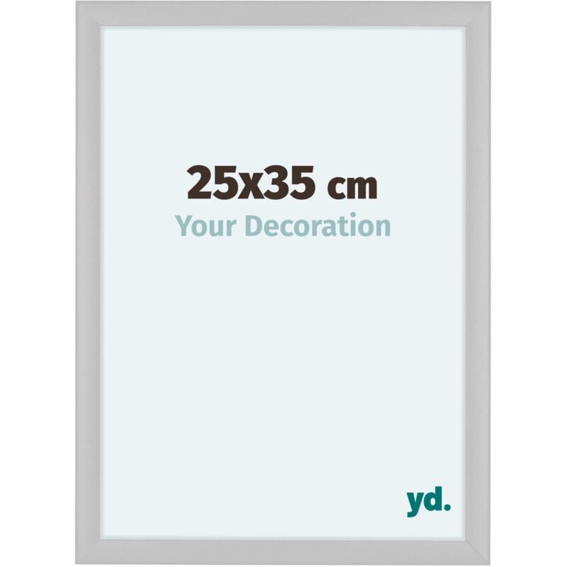 Cadre Photo 25x35 cm - Blanc Mat - MDF - Como.