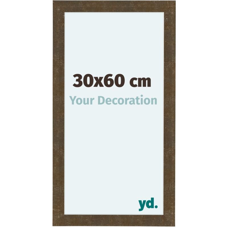 Cadre Photo 30x60 cm - Or Antique - mdf - Como.