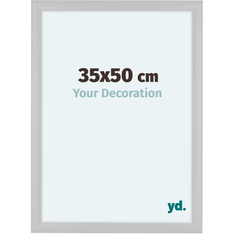 Cadre Photo 35x50 cm - Blanc Brillant - mdf - Como.