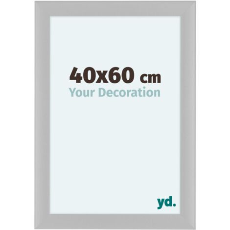 Como MDF Cadre Photo 40x60cm Blanc Mat. - Blanc Mat