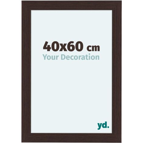 Como MDF Cadre Photo 40x60cm Chêne Foncé. - Chêne Foncé