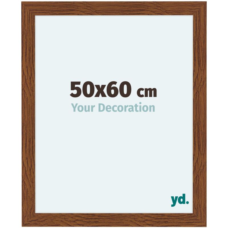 Cadre Photo 50x60 cm - Chêne Rustique - MDF - Como.