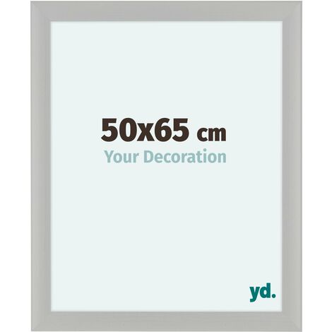 Como MDF Cadre Photo 50x65cm Blanc Grain de Bois. - Blanc Grain de Bois