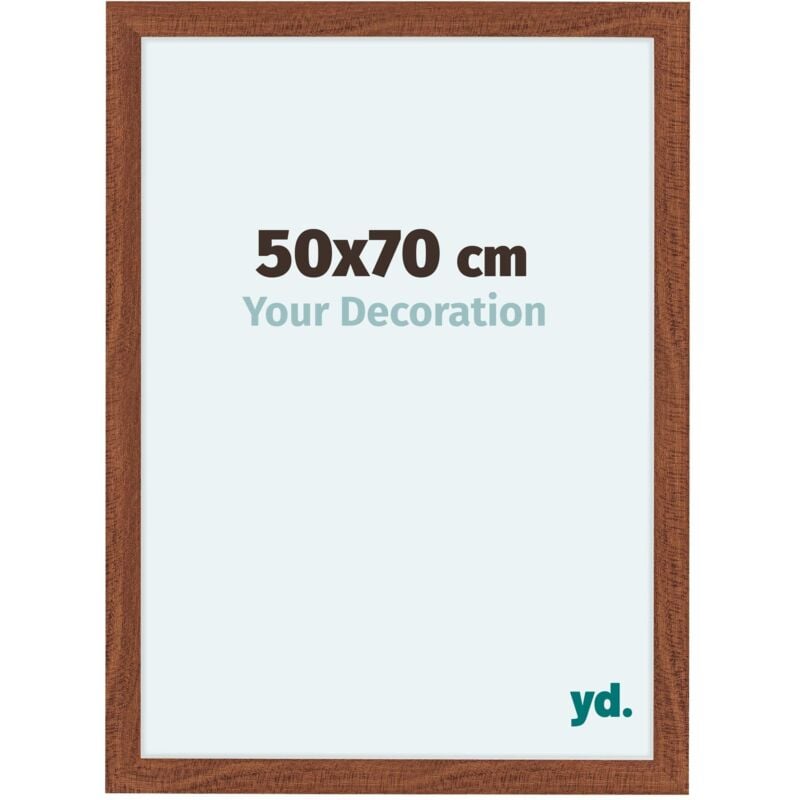 Cadre Photo 50x70 cm - Noyer - mdf - Como.