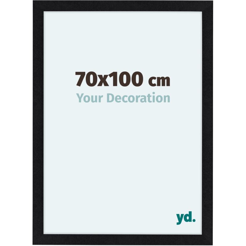 Cadre Photo 70x100cm Noir Mat mdf Como.