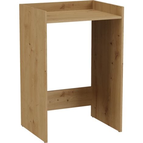 HUCOCO COMO - Mueble para lavadora - Mueble de baño - 64x50x97,5 cm - Lavadero