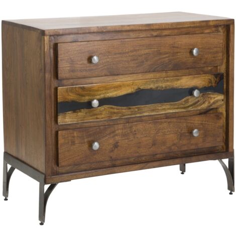 COMO' MUSTANG CM 88X45X75 (LEGNO DI ACACIA NILOTICA)
