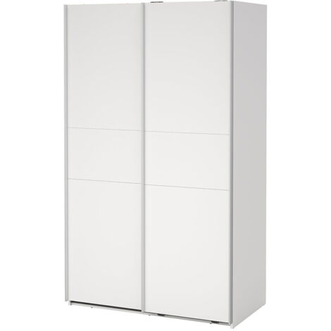 Como Schiebetürenschrank 2 Türen 120x200cm weiß.