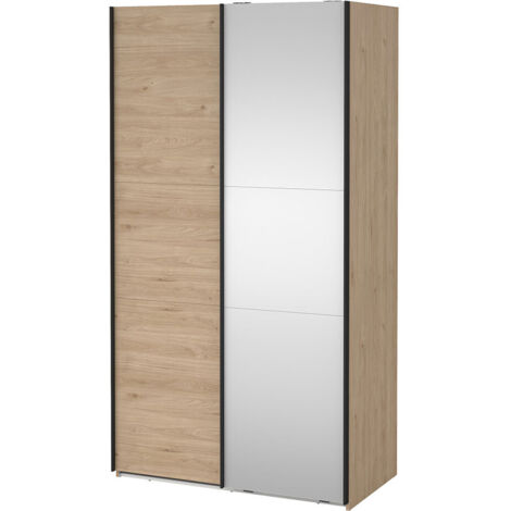 Como Schiebetürenschrank 2 Türen 120x220cm Eiche Dekor.