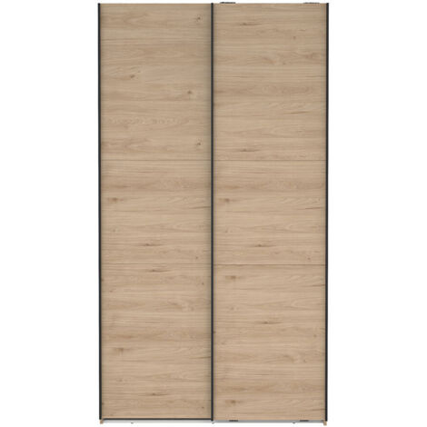 Como Schiebetürenschrank 2 Türen 120x220cm Eiche Dekor.